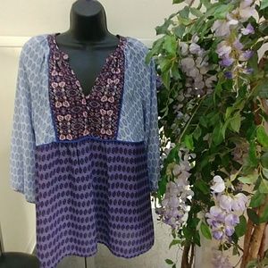 Kenar Multicolored Printed Tunic